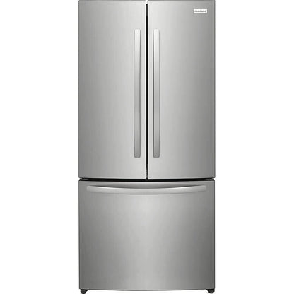 31.5 in. 17.6 cu. ft. Counter Depth French Door Refrigerator, Brushed Steel
